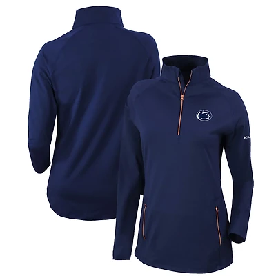 Columbia Penn State Nittany Lions Outward Nine Quarter-Zip Pullover Top