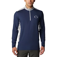Columbia Penn State Nittany Lions Tech Trail Omni-Shade Quarter-Zip Top