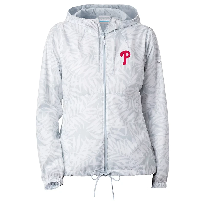 Columbia Philadelphia Phillies Flash Forward Full-Zip Windbreaker Jacket