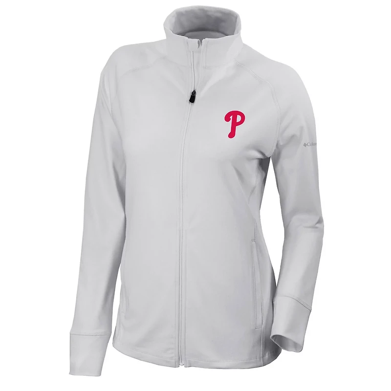 Columbia Philadelphia Phillies Omni-Wick Greenkeeper Full-Zip Jacket