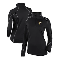 Columbia Pittsburgh Penguins Omni-Wick Shotgun 20 Quarter-Zip Pullover Top