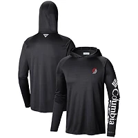 Columbia Portland Trail Blazers Terminal Tackle Long Sleeve Hoodie T-Shirt