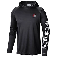 Columbia Portland Trail Blazers Terminal Tackle Long Sleeve Hoodie T-Shirt