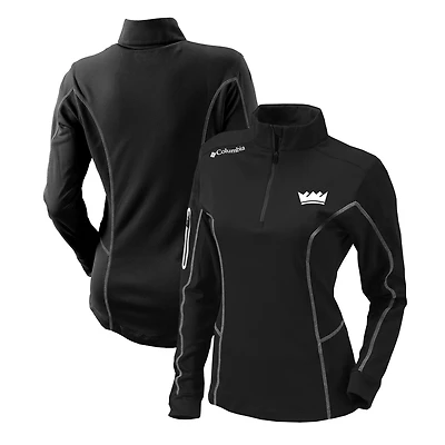Columbia Sacramento Kings Omni-Wick Shotgun Quarter-Zip Pullover Top