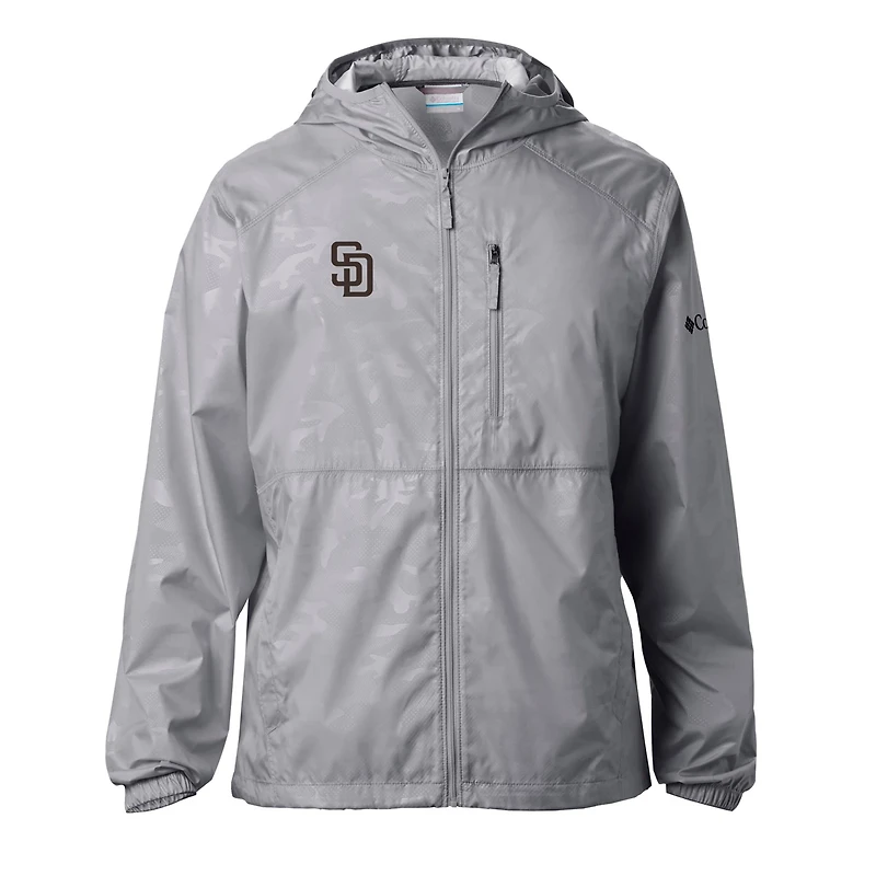 Columbia San Diego Padres Camo Flash Forward Full-Zip Team Logo Windbreaker Jacket