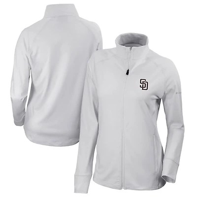 Columbia San Diego Padres Omni-Wick Greenkeeper Full-Zip Jacket