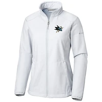 Columbia San Jose Sharks Kruser Ridge II Softshell Full-Zip Jacket