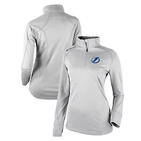 Columbia Tampa Bay Lightning Omni-Wick Shotgun 20 Quarter-Zip Pullover Top