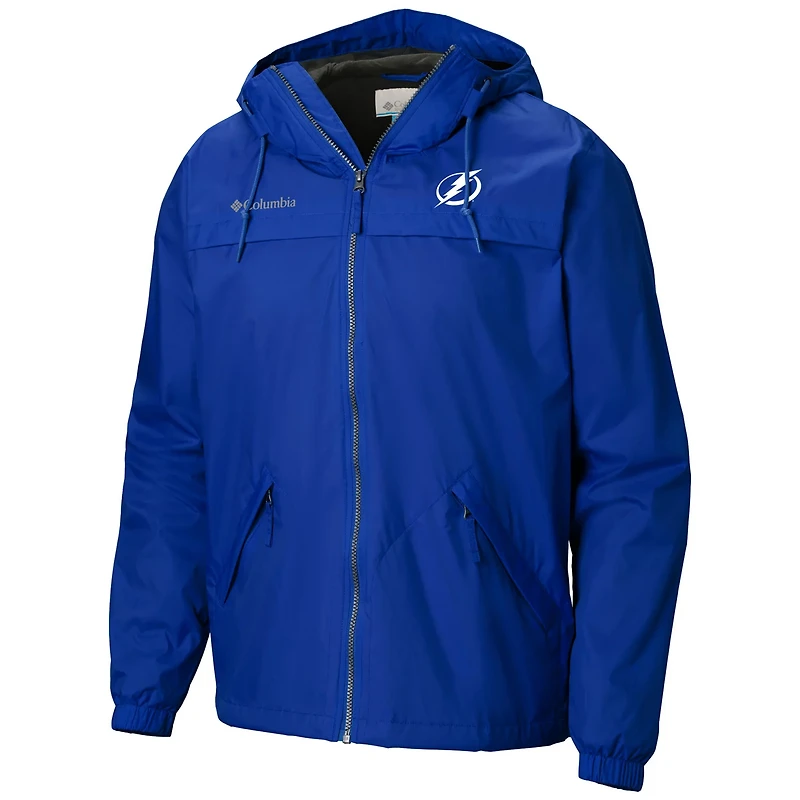 Columbia Tampa Bay Lightning Oroville Creek Lightweight Full-Zip Windbreaker Jacket