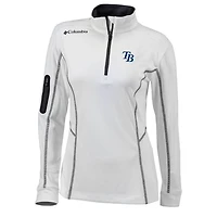 Columbia Tampa Bay Rays Omni-Wick Shotgun Quarter-Zip Pullover Top