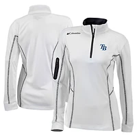Columbia Tampa Bay Rays Omni-Wick Shotgun Quarter-Zip Pullover Top