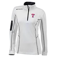 Columbia Texas Rangers Omni-Wick Shotgun Quarter-Zip Pullover Top