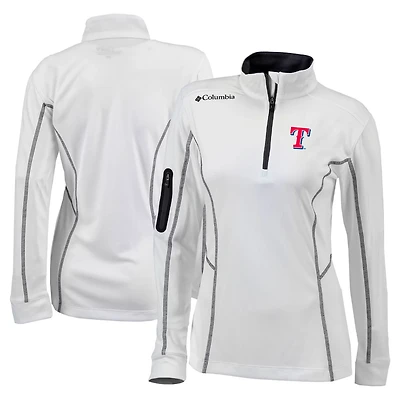 Columbia Texas Rangers Omni-Wick Shotgun Quarter-Zip Pullover Top