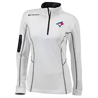 Columbia Toronto Blue Jays Omni-Wick Shotgun Quarter-Zip Pullover Top