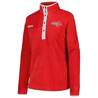 Columbia Washington Capitals Benton Springs Half-Snap Jacket