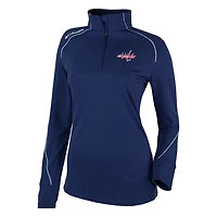 Columbia Washington Capitals Omni-Wick Shotgun 20 Quarter-Zip Pullover Top