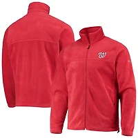Columbia Washington Nationals Full-Zip Flanker Jacket