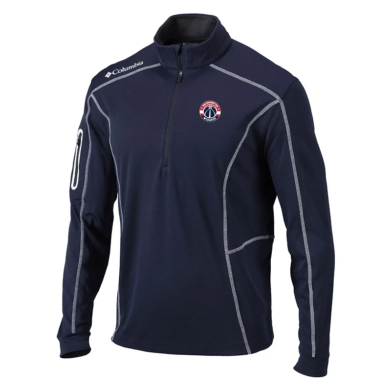 Columbia Washington Wizards Shotgun Quarter-Zip Pullover Jacket