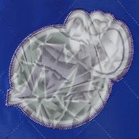 Dallas Mavericks Mitchell  Ness Hardwood Classics 75th Anniversary Authentic Warmup Full-Snap Jacket