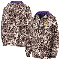 DKNY Sport Los Angeles Lakers Gabriella Windbreaker Half-Zip Hoodie