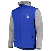 Dunbrooke /Heather Gray Los Angeles Dodgers Alpha Full-Zip Jacket