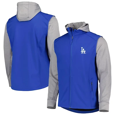 Dunbrooke /Heather Gray Los Angeles Dodgers Alpha Full-Zip Jacket