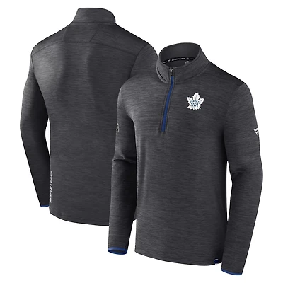 Fanatics Branded Toronto Maple Leafs Authentic Pro Quarter-Zip Pullover Top
