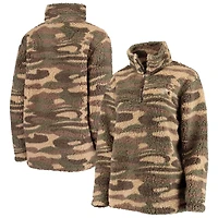 G-III 4Her by Carl Banks Houston Astros Sherpa Quarter-Zip Jacket