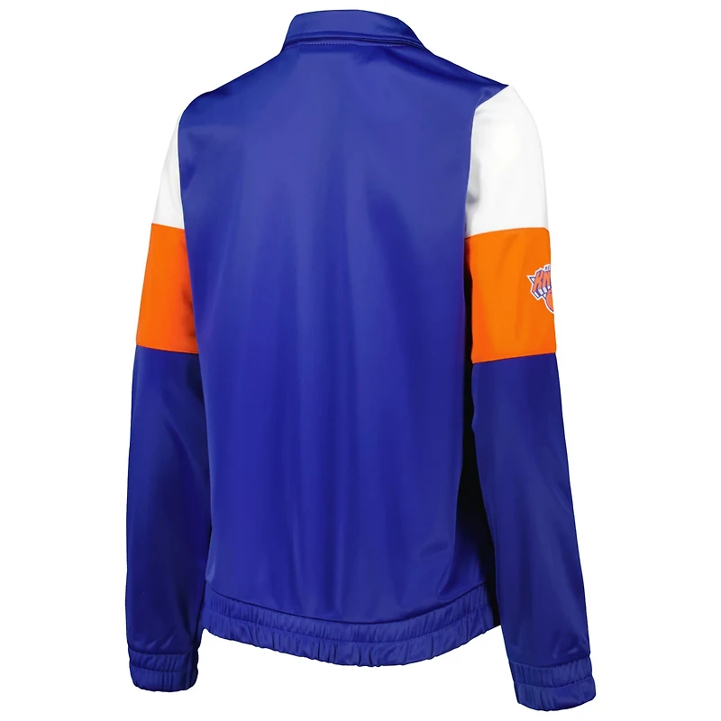 G-III 4Her by Carl Banks New York Knicks Change Up Full-Zip Track Jacket