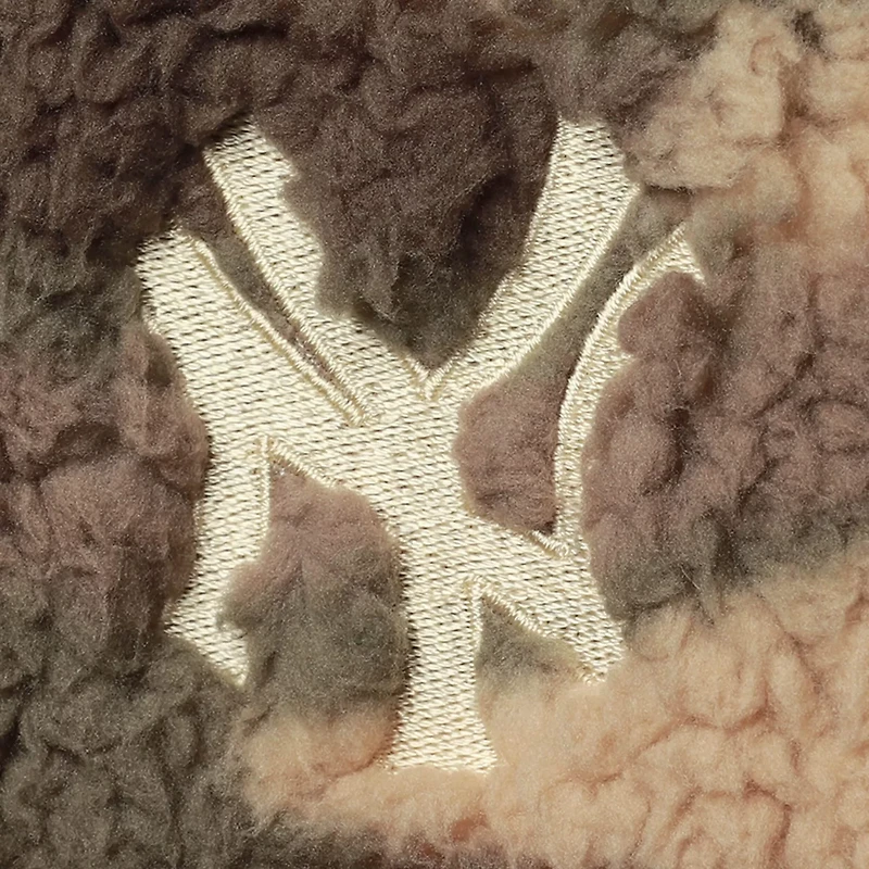 G-III 4Her by Carl Banks New York Yankees Sherpa Quarter-Zip Jacket