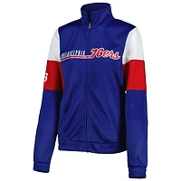 G-III 4Her by Carl Banks Philadelphia 76ers Change Up Full-Zip Track Jacket