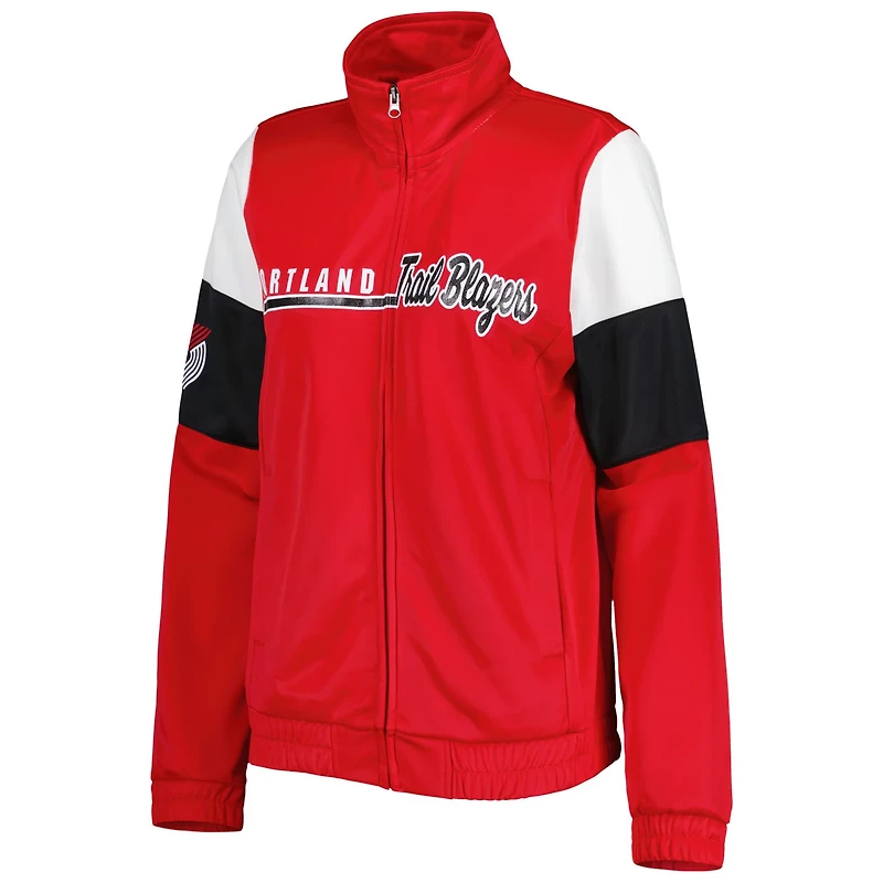 G-III 4Her by Carl Banks Portland Trail Blazers Change Up Full-Zip Track Jacket