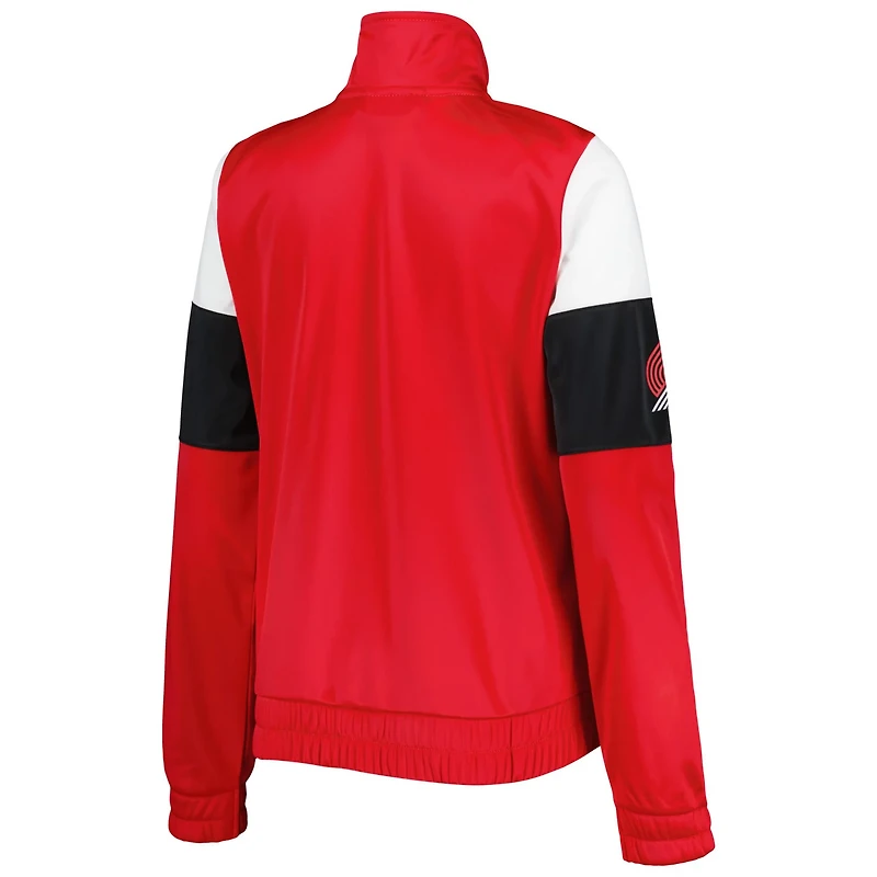 G-III 4Her by Carl Banks Portland Trail Blazers Change Up Full-Zip Track Jacket