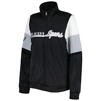 G-III 4Her by Carl Banks San Antonio Spurs Change Up Full-Zip Track Jacket