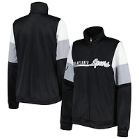 G-III 4Her by Carl Banks San Antonio Spurs Change Up Full-Zip Track Jacket