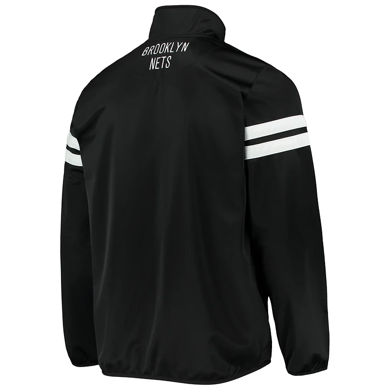 G-III Sports by Carl Banks Brooklyn Nets Power Pitcher Full-Zip Track Jacket