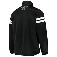 G-III Sports by Carl Banks Brooklyn Nets Power Pitcher Full-Zip Track Jacket
