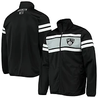 G-III Sports by Carl Banks Brooklyn Nets Power Pitcher Full-Zip Track Jacket