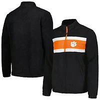 G-III Sports by Carl Banks Clemson Tigers Pinch Runner Half-Zip Top