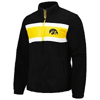 G-III Sports by Carl Banks Iowa Hawkeyes Pinch Runner Half-Zip Top