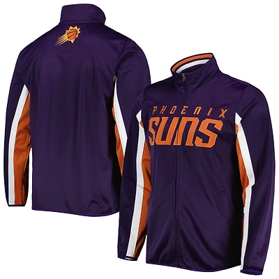 G-III Sports by Carl Banks Phoenix Suns Contender Wordmark Full-Zip Track Jacket