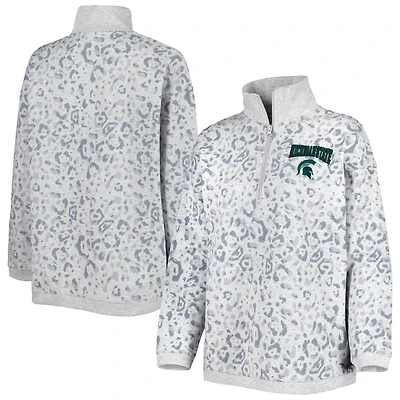 Gameday Couture Michigan State Spartans Quarter-Zip Sweatshirt