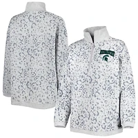 Gameday Couture Michigan State Spartans Quarter-Zip Sweatshirt