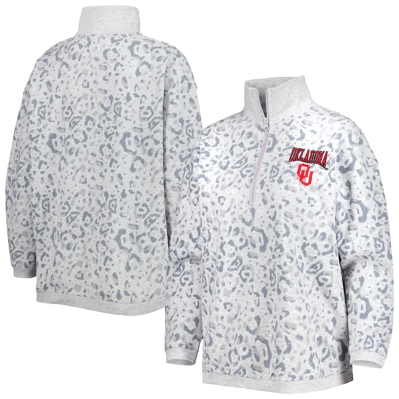 Gameday Couture Oklahoma Sooners Quarter-Zip Sweatshirt