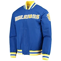 Golden State Warriors Mitchell  Ness Hardwood Classics 75th Anniversary Authentic Warmup Full-Snap Jacket