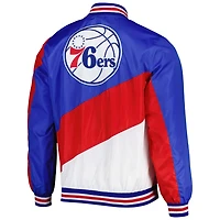 JH Design Philadelphia 76ers Ripstop Nylon Full-Zip Jacket