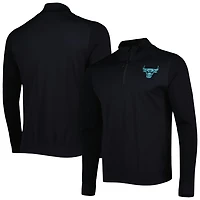 Levelwear Chicago Bulls Nano Engineered Knit Fabric Quarter-Zip Jacket