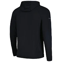 Levelwear Philadelphia 76ers Zander Hoodie Raglan Quarter-Zip Top