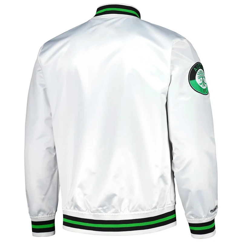 Mitchell  Ness Austin FC City Full-Snap Satin Jacket