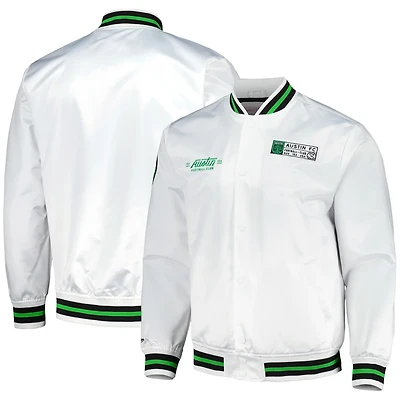 Mitchell  Ness Austin FC City Full-Snap Satin Jacket